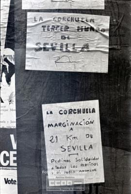 Protesta de vecinos de La Corchuela por calle Sierpes – Foto 8
