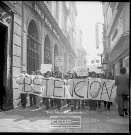 Referéndum Reforma Política: manifestación pro Abstención – Foto 8